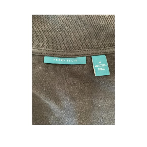 Perry Ellis - Men's Full Zip Sweater - Picture 4 of 5